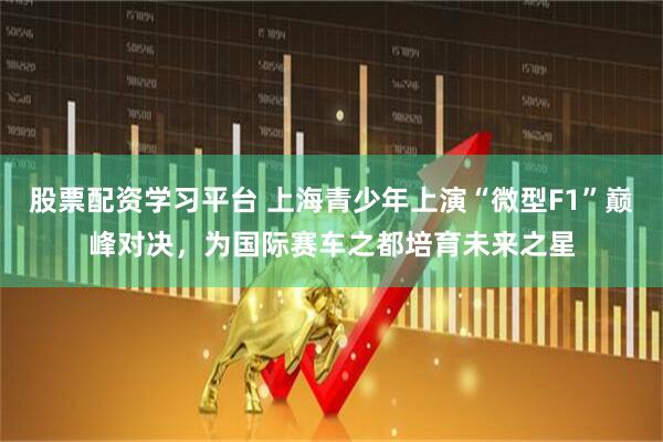 股票配资学习平台 上海青少年上演“微型F1”巅峰对决，为国际赛车之都培育未来之星